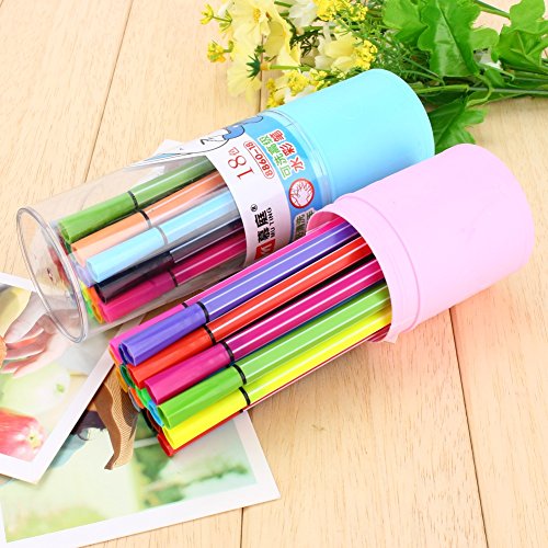 Waschbar Aquarell Stifte Farbig Bleistift Set Marker Malerei Zeichnung Kunst Zubehör Für Kinder Erwachsene Malbuch Zeichnung Skizzieren ( Farbe : 18 Colors ) - 5