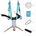 Produktbild Enkeeo Yoga Hängematte Yoga Set Anti-Gravity-Schwingen Hängematte Aerial Yoga Tuch 250*200cm (Blau)