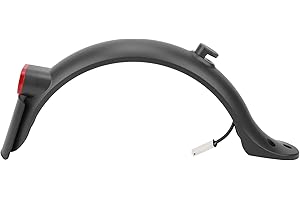 VGEBY Garde-Boue arrière de Scooter, Accessoire de Remplacement de Scooter Support de Garde-Boue arrière avec feu arrière à Crochet adapté pour Xiaomi M365 Pro 2(Garde-Boue arrière avec feu arrière)