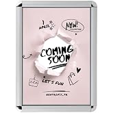 10 ADET - A3 Display Belge &Ccedil;er&ccedil;eve - 30X42 A&ccedil; Kapa Ofis İşyeri Kurum Sertifika Poster Diploma Afiş Reklam Sergi &Ccedil;er&ccedil;evesi (10