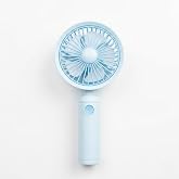 Mini-Fan Taşınabilir El Fanı, Masa&uuml;st&uuml; Standlı, USB Şarjlı, 16 cm, 3 Kademeli Hız Ayarlı Masa&uuml;st&uuml; & El Tipi Kompakt Boyut, Ma