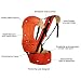 Upinva Ergonomic Baby Carrier Safety 4 in 1 Slings Breathable Mesh Airflow Wrap with Detachable Hipseat Head Support Suitable for Newborns Infants and Toddlers for All Seasons (Orange)