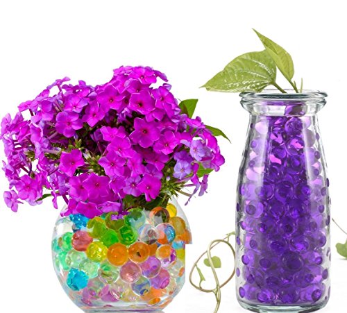 2000X Wasserperlen Pflanze Blume Kristall Boden Vase Hochzeit Dekoration - 2