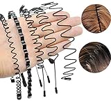 Cantidad: este paquete incluye 5 piezas de cintas para la cabeza de onda, suficientes para el reemplazo, y usted puede usarlas o compartirlas con sus amigos. Unisex, todas las edades; aptos para cabello lacio, rizado y ondulado. Estiliza tu cabello solo en segundos.