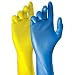 Produktbild Grippaz Nitril-Handschuhe Gelb 30cm lang (50 Stück) | Größe L | latexfreie Arbeitshandschuhe extrem robust & rutschfest | ideal für Medizin, Chemie, Lebensmittelkontakt | ohne Puder mit patentierter Schuppenprägung | Einweghandschuhe + hygienisch + puderfrei