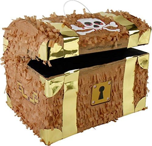 Pinata Treasure Box ca. 22x27x32 cm