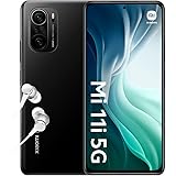 Xiaomi Mi 11i 5G Smartphone + Kopfhörer (6,81" AMOLED + AdaptiveSync, 8+128GB, 108MP OIS Triple-Front + 20MP Frontkamera, Dua