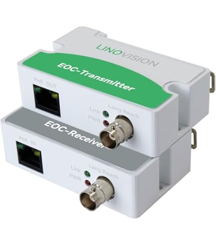 VIMIN 2 Port Gigabit PoE Extender, 1 in 2 Out PoE Repeater für Den Innenbereich, Unterstützt