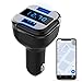 Produktbild Smart Kfz-Ladegerät, ranipobo 4,2 A Auto Zigarettenanzünder GPS Tracker sparen Standort mit Dual USB-Ports OLED-Bildschirm Adapter für iOS Android Handys und Tablets
