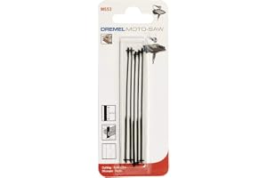 DREMEL® Moto-Saw sågblad för metall (MS53), tillbehörssats för DREMEL Moto-Saw med 5 sågblad för sidospår och långa snitt i m