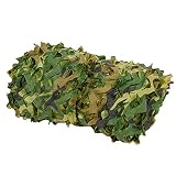 ➤ Tamaño grande: esta malla de camuflaje de caza tiene un tamaño grande que permite una excelente visualización del terreno circundante al tiempo que proporciona la máxima ocultación en el campo.