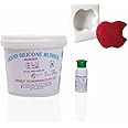 SILOCZEST Lsr225 Liquid Silicone Rubber Brushing Grade For Artificial Stone, Wood Mold Making Applications (Lsr 225 Fast - 500gms), White