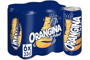ORANGINA - Classique Slim 6X33Cl - Livraison Gratuite - Prix Par Unité
