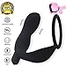 Fancy Lover 10 Frequenzen Vibrationsring Penis Cock Ring Prostata Stimulation aus Silikon Butt Plug Vibration mit Anal Vibrator Sexspielzeug für Männer (Elektrisch)