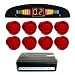 Produktbild Fair Style Einparkhilfe mit 8 A-Class-Sensoren: 4 vorne und 4 hinten Sensorenfarbe rot LED-Display, Model 9635