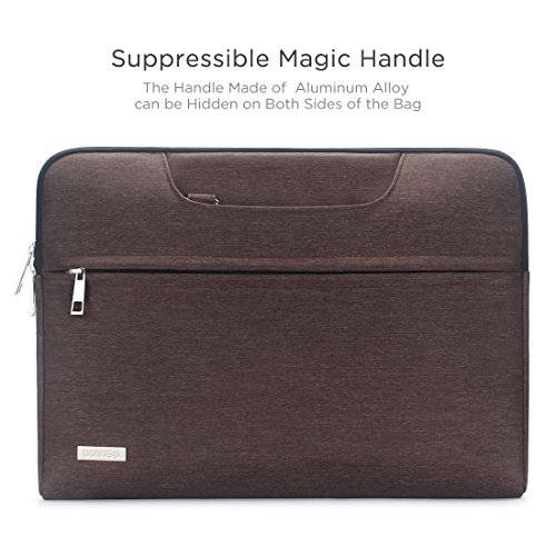 DOMISO Wasserdicht H  lle Carry Tasche Schultertasche f  r 14 zoll Laptops   13 5  Microsoft Surface Book   14  Lenovo Flex 4   6   14  HP 14   14  AS