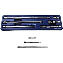 Set 6 Barre Estensione Oscillanti 1/4" - US Pro Tools Per Meccanici | Accessori Chiavi, Vassoio Schiuma