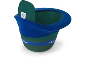 Easypisi Set | Töpfchen + Gummi + Überzug (Waldmeister) | Vermeide den Windelberg | Ideal für windelfreie Erziehung & Abhalten | Von 0-24 Monate (je nach Größe des Kindes) …