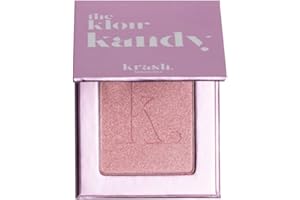 KRASH KOSMETICS Iluminador en Polvo KANDY - Pigmento Brillante - Efecto Espejo - Highlighter Formula Suave - Particula Fina - No resalta imperfecciones o textura - Vegano y Cruelty Free