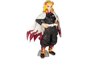 Banpresto BAS63660 Ichiban - Demon Slayer: Kimetsu no Yaiba - Kyojuro Rengoku (The Hashira), Bandai Spirits Ichibansho Figure