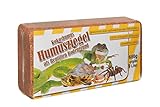 Humusziegel 650 g Kokosziegel Reptilien Bodengrund...