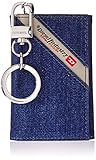 LHW 10.5-6.5-2.5 Diesel Herren DENIMLINE KEYCASE O - key holder Schlüsselanhänger, Dark Blue Denim/Black, Einheitsgröße