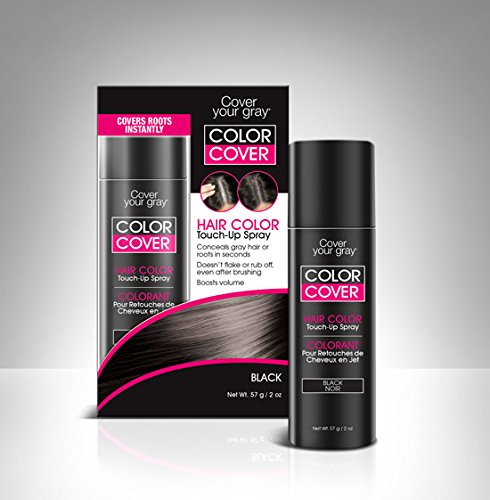 Cover Your Gray Color Cover Spray - Black 2 oz.