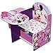Disney Children's Desk/Table – Sit And Play Desk Children's Times Table with Designs Available, Minnie Mouse, 44x 30