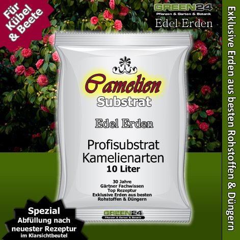 Kamelien-Erde Camellia Substrat - 10 Ltr. PROFI LINIE Substrat für Kamelienarten