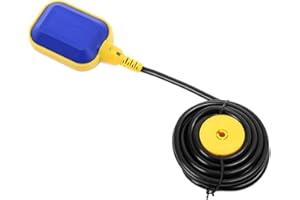GREENSEN Schwimmerschalter Flüssigkeitsstandssensor Leerpumpschutz Kabelschwimmerschalter Flüssigkeitsstandssensor Controller Wassertanksumpfpumpe Automatischer Schwimmerschalter für Wasserpumpe
