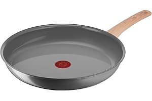 Lagostina Vivissima, Padella Antiaderente 32 cm con Manico Lungo, Rivestimento in Ceramica, Riscaldamento Rapido e Cottura Uniforme, Adatto a Tutte le Fonti di Calore Inclusa Induzione