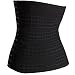 Adjustable Waist Trainer Shaper For Tummy Fat Burner Extreme Power Training Belt (M, Black)