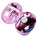 LHWY Flower Series Portable Cosmetic Bag for Travel Home Daily (Hot Pink)