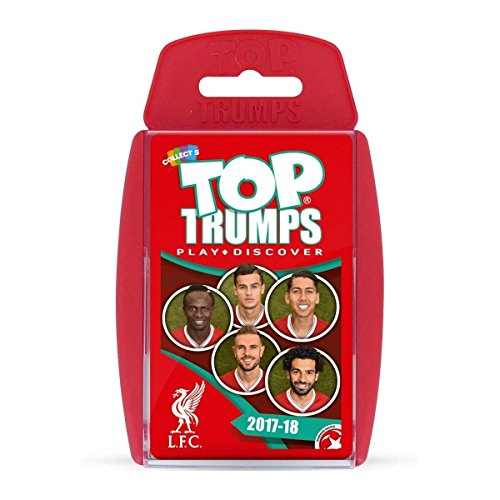 Preisvergleich Produktbild Winning Moves Top Trumps Liverpool FC 2017 / 18 Kartenspiel