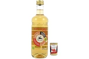 ITALIAN GOURMET E.R. Alce Nero Aceto di Mele Biologico, Vinagre de manzana orgánico, fabricado con manzanas italianas de 500 ml + lata de 400 g de Polpa Gourmet Italiano