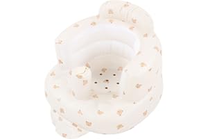 SALALIS Infant Back Support Sofa, Portable Baby Seat Baby Toddler Chair Baby Inflatable Floor Seat Bath Chair Baby Inflatable Seat Folding Toddler Seat