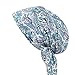 Produktbild Cathy02Marshall Damen Elegante Schnee Spinnen Weich Chemo Turban Mütze Kopftuch für Chemotherapie,Krebs,Haarverlust