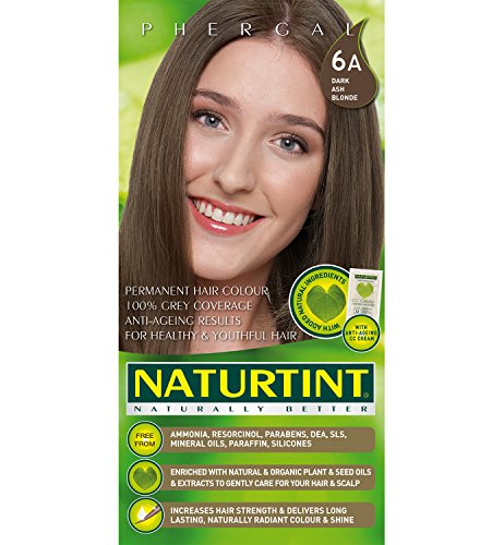 Naturtint Permanent Hair Color, 6A Dark Ash Blonde, 165 ml