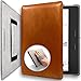 Produktbild Singularity Lederhülle Kindle Oasis 2017 - 7", 9. Generation - Erstklassiges Echtleder - Anti-Rutsch-Band "Hands Free" (Vintage Tan)