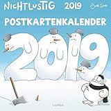 Nichtlustig Postkartenkalender 2019 by