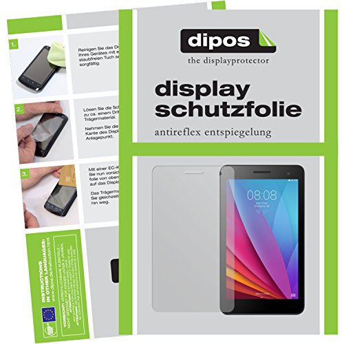 dipos Huawei Mediapad T1 7.0 Schutzfolie (2 Stück) – Antireflex Premium Folie matt - 2