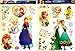 Produktbild Disney Maxi & Mini - Die Eiskönigin Frozen 1 Bogen Maxi Sticker großen Aufkleber Modell zufällige - Dekoidee