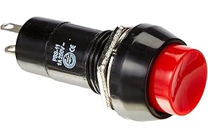 VS-ELECTRONIC - 300037 Drucktaster, Rund, PBS-11C, Öffner 202102