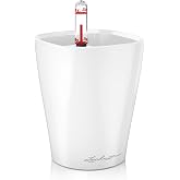 Lechuza 14950 &ndash; Mini Deltini Pot Complete Kit, White (10 x 13)