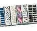12 Sets Mix Fashion Design Trendy Nail Wrap Foils Stickers HOT SALE! Z249 UK