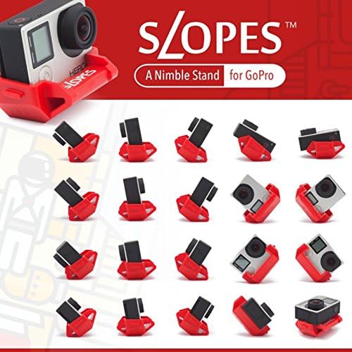 Rogeti SLOPES for GoPro - Polyhedron Instant Stand - Red