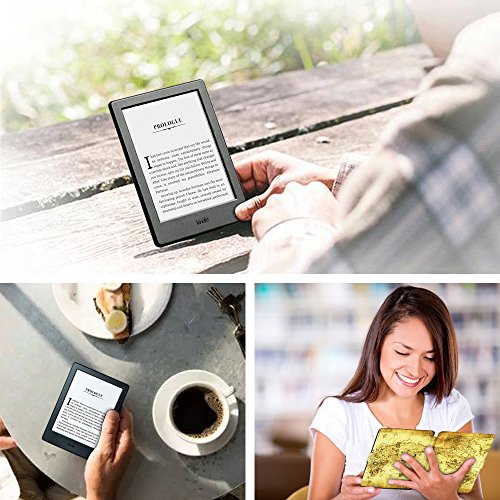 Fintie Hülle für Kindle 8 Generation – Die dünnste und leichteste Schutzhülle Tasche mit auto Sleep / Wake für Kindle eReader (6 Zoll) Touchscreen ohne Spiegeleffekte, (8. Generation – 2016 Modell), Weltkarte Antik - 7