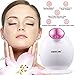 KINGDOMCARES Nano Ionic Hot Mist Facial Steamer Clear Blackheads Thermal Steamer Acne Fat Granule Warm Mist Moisturizing Cleansing Pores Personal Skin Care Sauna SPA Facial Atomizer Hydration Face Sprayer Rose