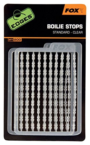 FoxEdges Clear Boilie Stops For Carp Fishing