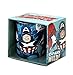 Produktbild Marvel Captain America Comic Action Tasse spülmaschinenfest mikrowellengeeignet 300ml Keramik